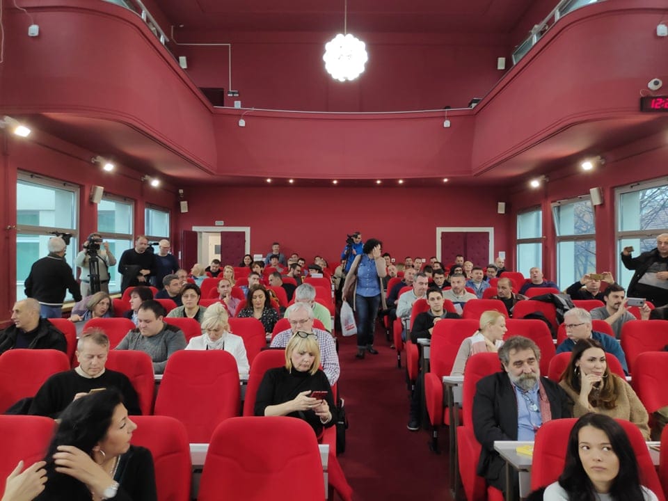 Oni koji su podržali Barbaru traže paralelne institucije za kontrolu medija 1 javnaraspravamed str foto jv