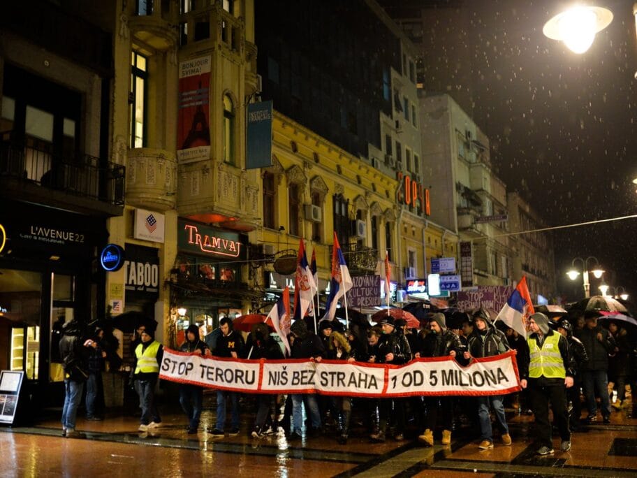 Kišni niški protest: Moramo da šetamo dok ne pobedimo 6 Sedmi protest Nis foto Vanja Keser