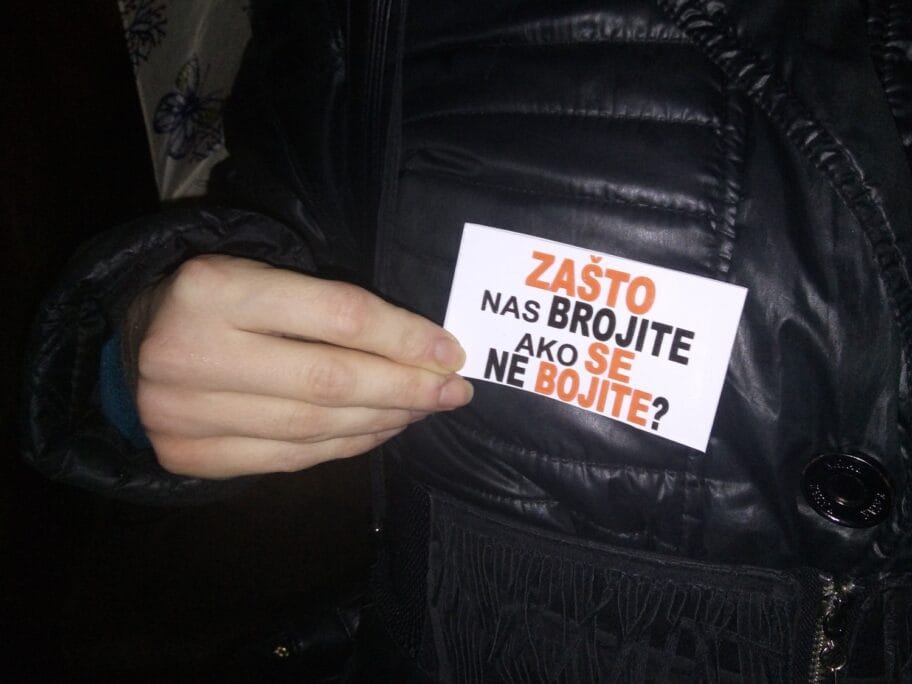 Ponovo protesti u Vlasotincu, Pirotu i Prokuplju, prvi u Lebanu 4 protest Leskovac 2 22 februar foto Bojana Antic