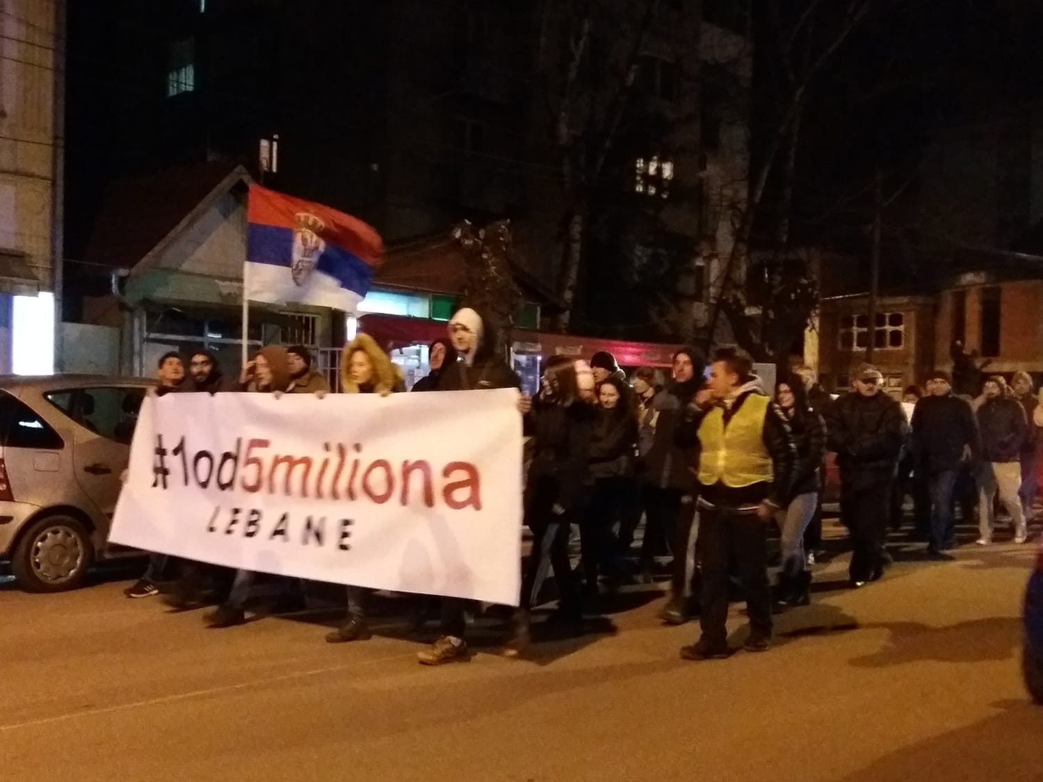 Protest Lebane 3 foto Bojana Antic