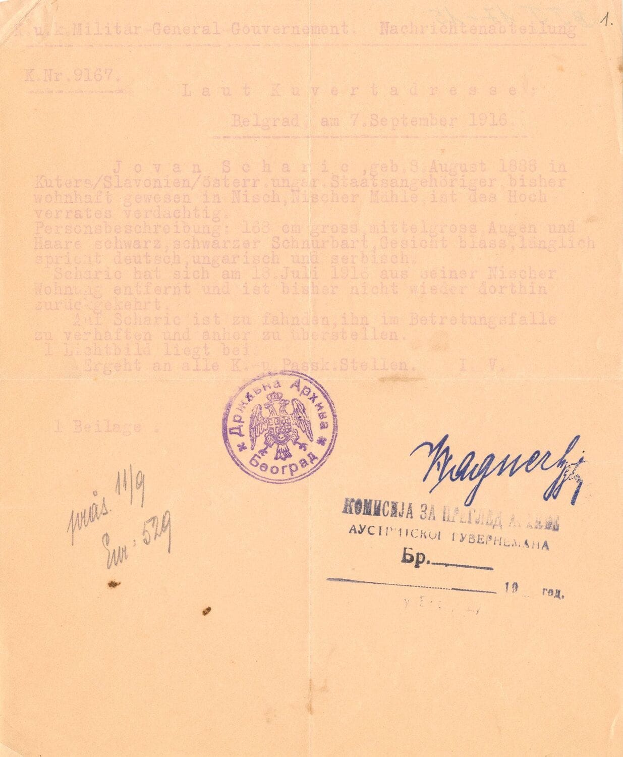 2 Poternica za Jovanom Saricem