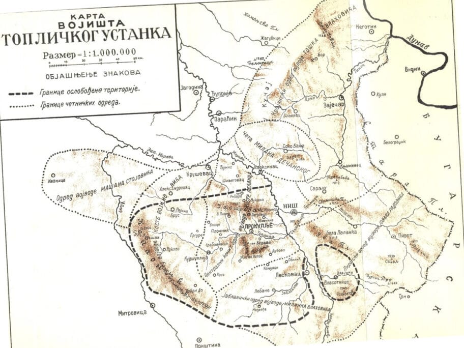 Toplički ustanak u niškom kraju: Zamah ustanka i napad na Niš 2 4 Operacije u vreme Toplickog ustanka printscreen
