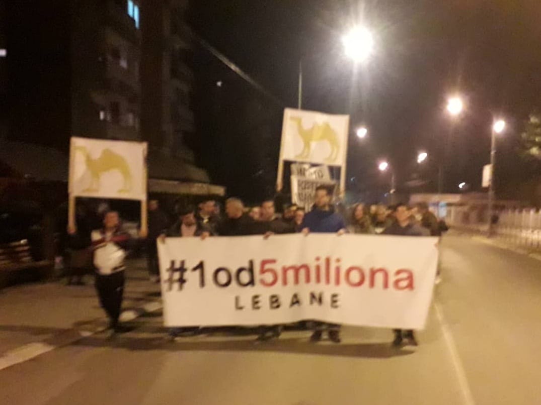 drugi protest lebane