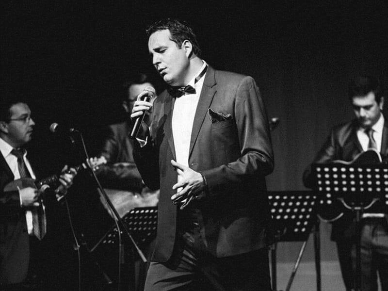 Veče starogradske muzike u Medveđi 13 Milos Radovic operski pevac foto Kulturni centar Medvedja