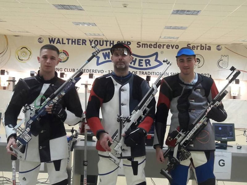 Strelac iz Niša treći u Srbiji 1 andrija milovanovic na postolju foto ml