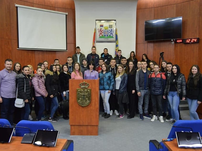 Studenti praksa foto Grad Leskovac