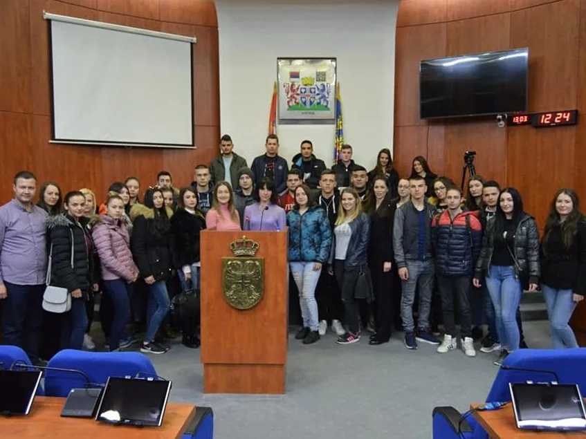 Studenti praksa foto Grad Leskovac