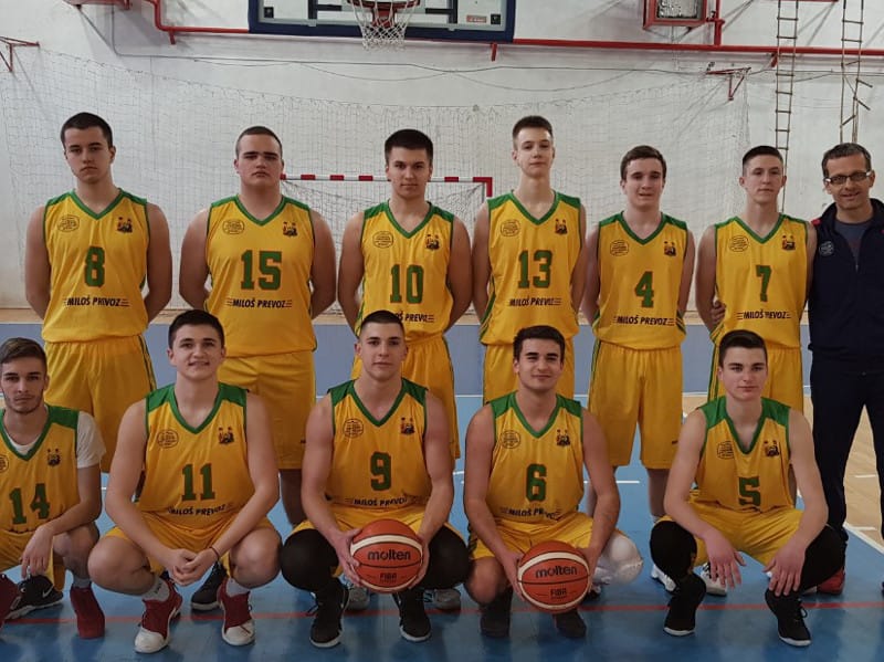 Košarkaši vranjske gimnazije se plasirali na međuokružno takmičenje 15 kosarka gimnazija bora stankovic vranje