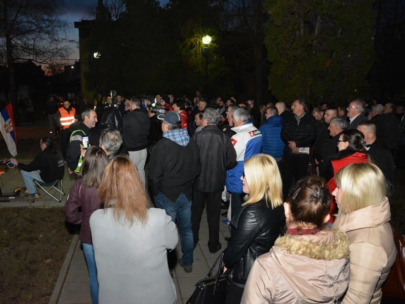 Protest Svrljig foto Aleksandar Kostic