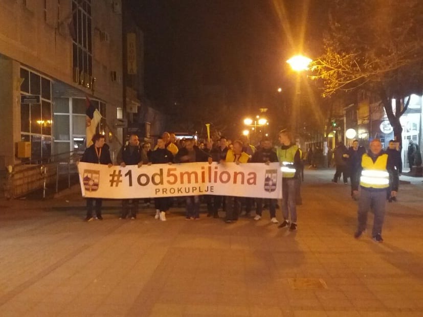 Protest Prokuplje foto Ljubisa Mitic