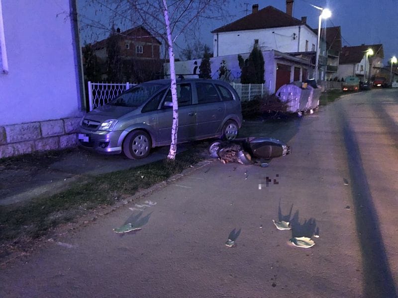 Svrljižanin udario u parkirani auto i nastradao 20 udes svrljig