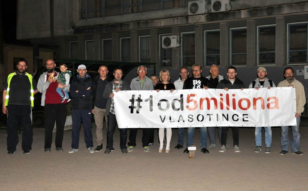 Protest Vlasotince foto Aleksandar Cvetkovic