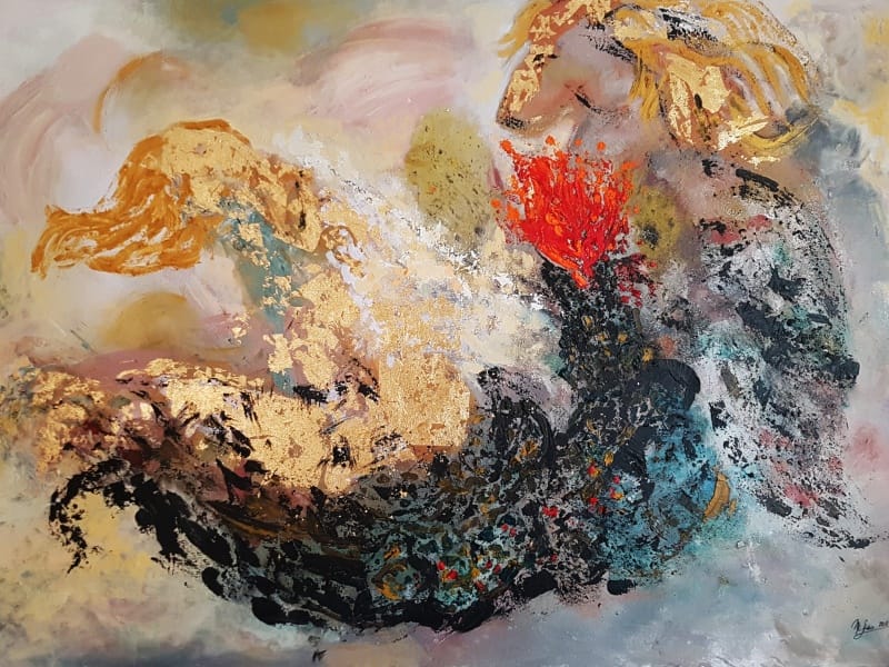 Izložba slika "Iluminacija" mlade niške umetnice 4 rad Milice Kostic