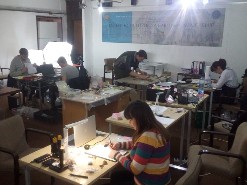 Arheolozi foto Narodni muzej Leskovac