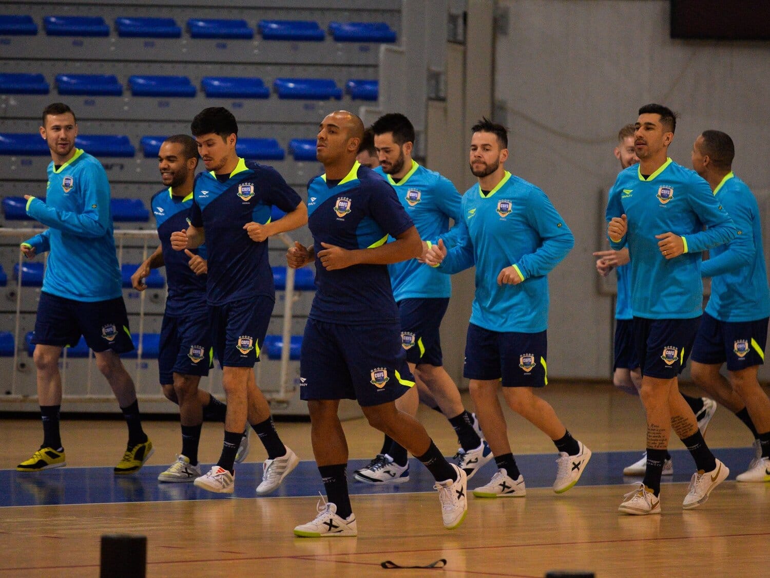 Brazilci stigli u Niš, "Čair" spreman za magiju futsala 1 Futsal selekcija Brazila trening Cair foto Juzne vesti Vanja Keser