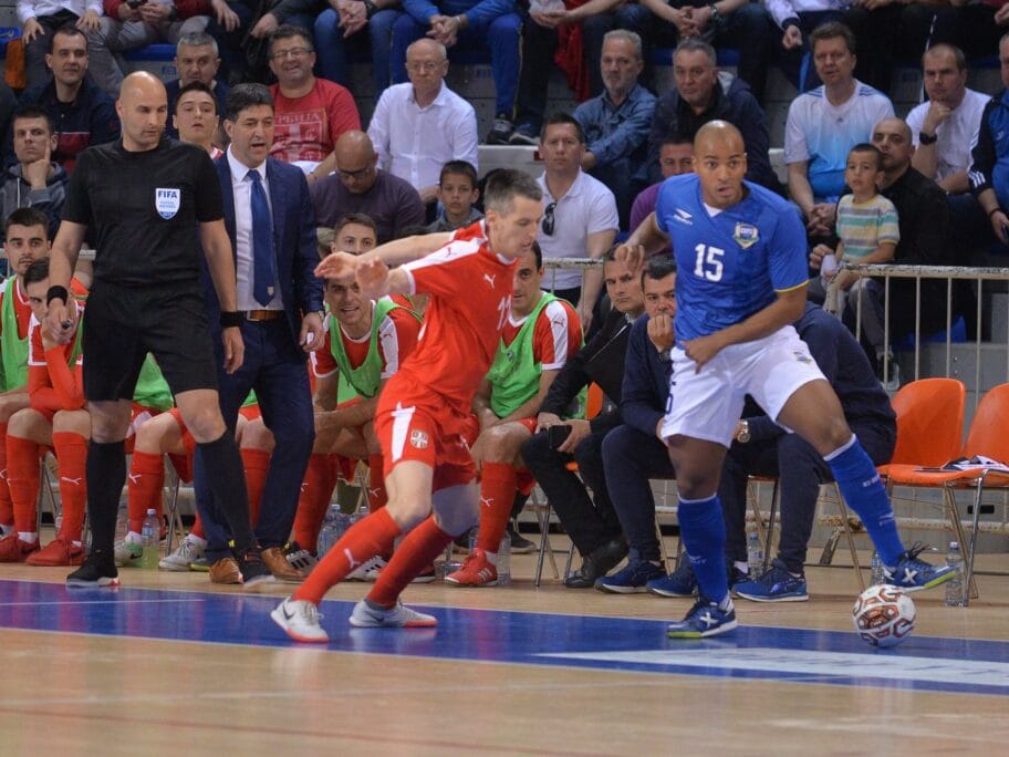 Srbija Brazil Milos Simic Fits futsal prijateljska utakmica Cair foto Juzne vesti Vanja Keser