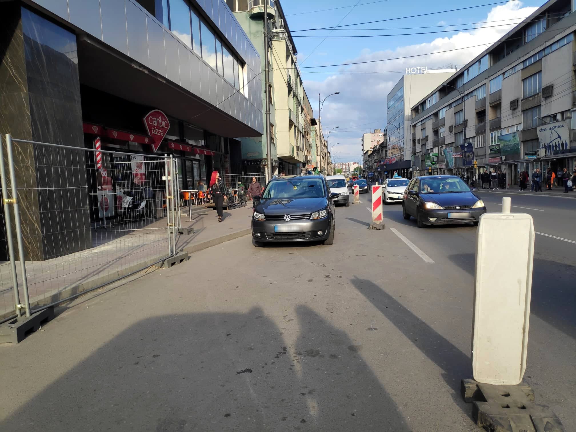 Blokada kod hotela Ambasador3 foto JV V Milic