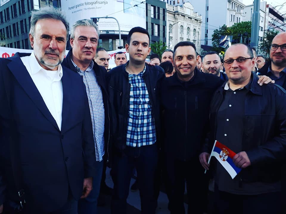 Naprednjaci s Vulinom foto FB Zvezdan Milovanovic