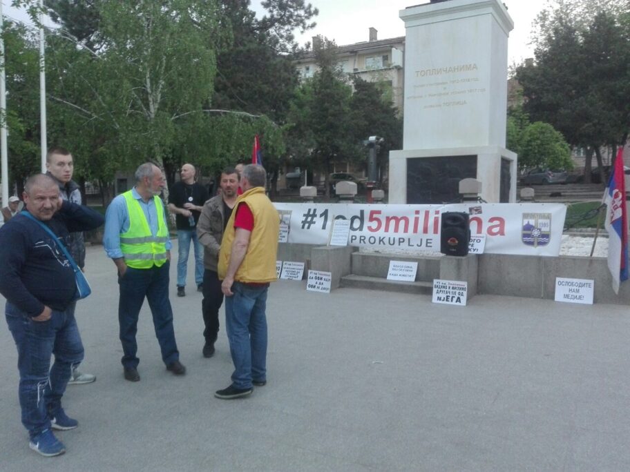 Prokupčani ne odustaju od protesta do promene vlasti 17 IMG a0c629e529504d35e08ed05ee78faf81 V