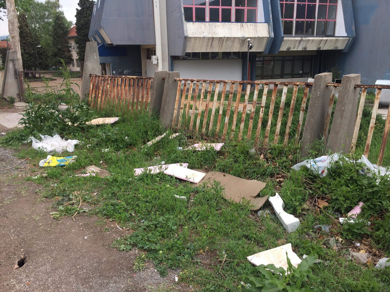 Građani nastavljaju sa sakupljanjem smeća u Nišu - akcija kod PMF-a 1 PMF smece foto Luka Jelenkovic