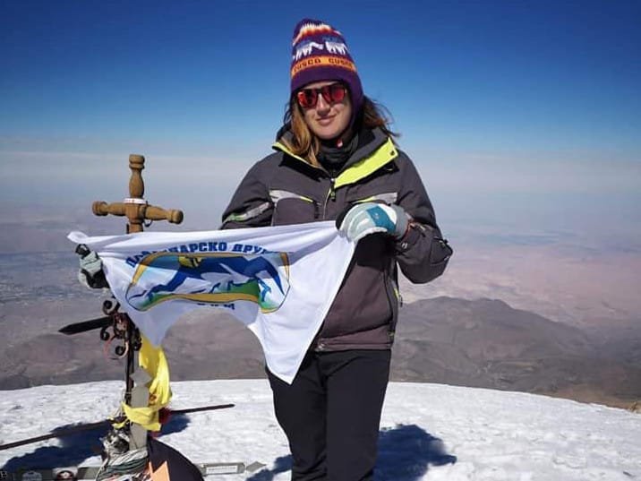 Jelena Petrovic planinarka foto Zoran Pavlovic