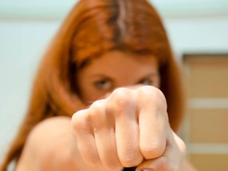 Trening samoodbrane Foto Emilija Miljkovic Ivkovic