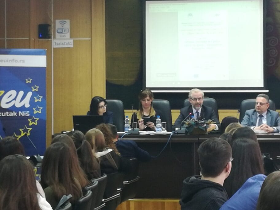 Luterot ambasador Austrije Pravni fakultet foto Juzne vesti Milica Jovanovic scaled