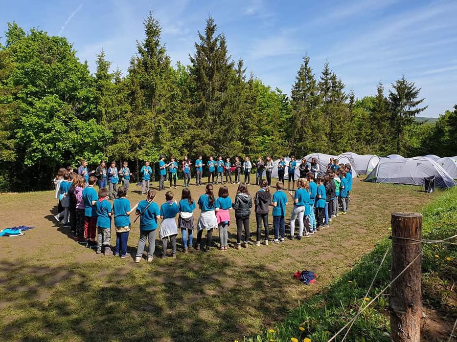 Bivak Cerje izvidjaci foto Odred izvidjaca Lola