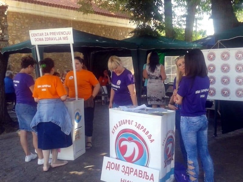 Bazar zdravlja u Tvrdjavi foto Dom zdravlja Nis