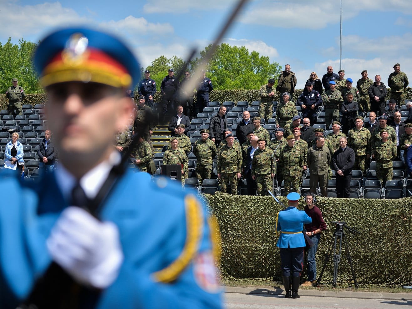 Vulin i Stefanovic priprema parade foto Vanja Keser