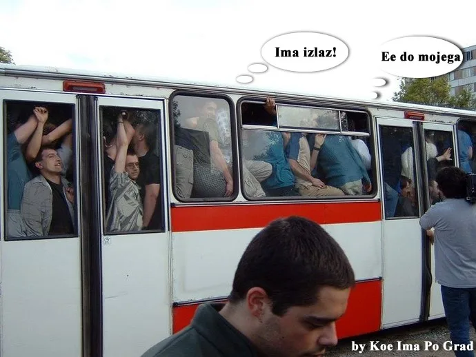 Nuklearka 2 Autobus foto Koe ima po grad