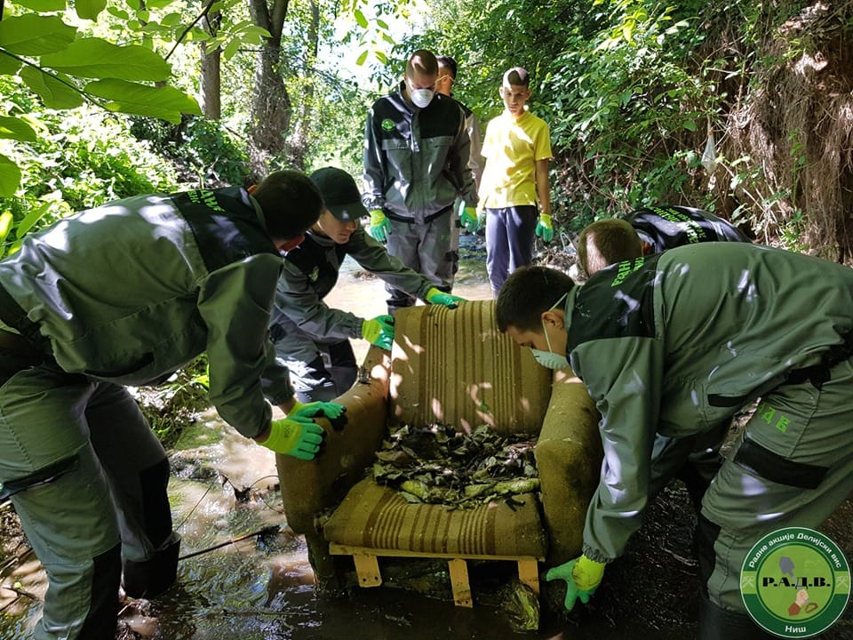 Ciscenje Gabrovacke foto Radne akcije Delijski vis