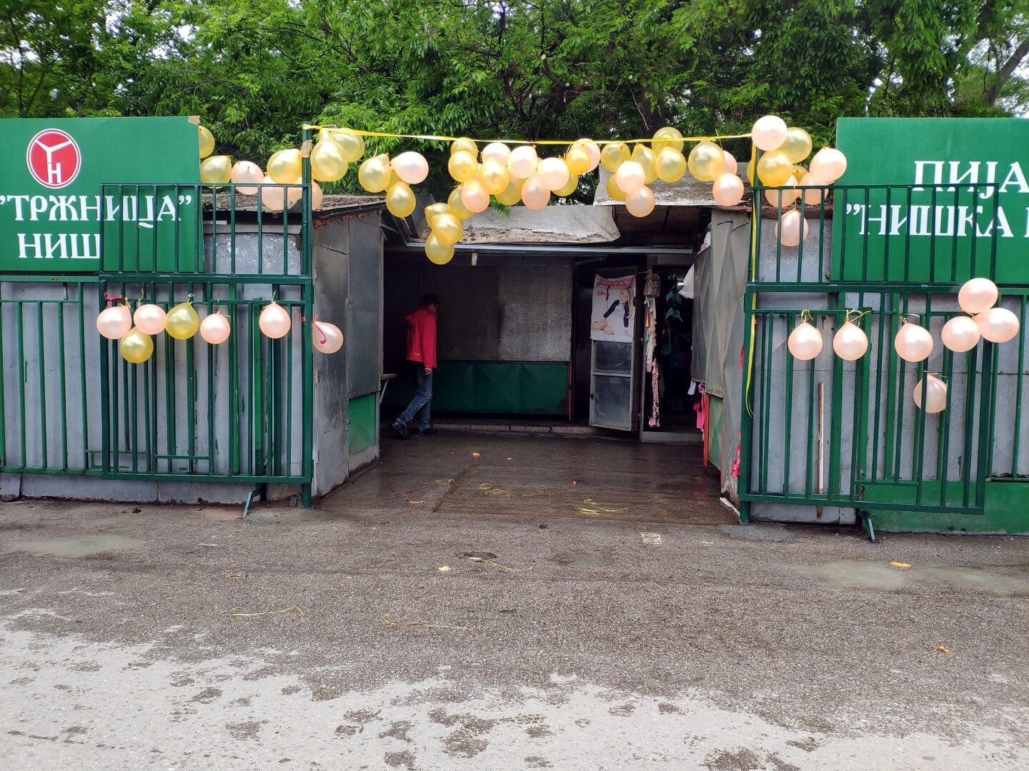 Novi ulaz Tvrdjavska pijaca Nis1 foto JKP Trznica Nis