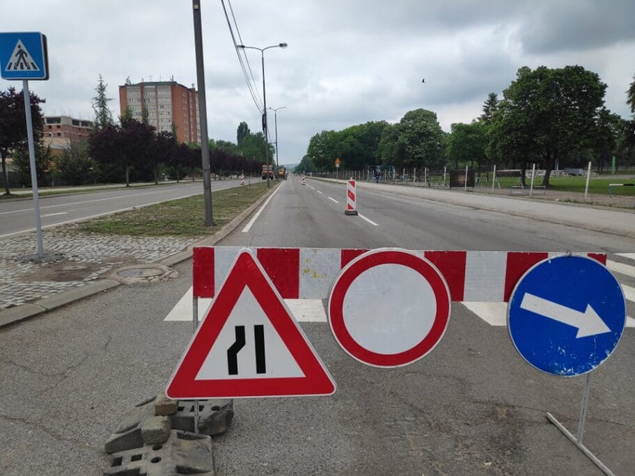 bulevar nikole tesle foto jv