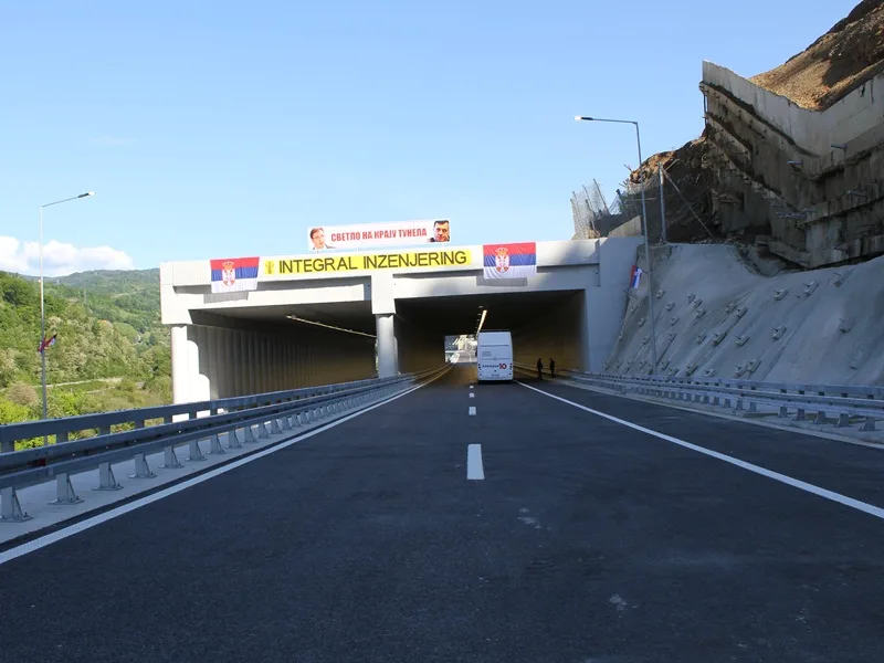 Nadležni tvrde da se kosina na Koridoru ne obrušava, samo tako izgleda 17 koridor 10 otvaranje 3 foto Bojana Antic