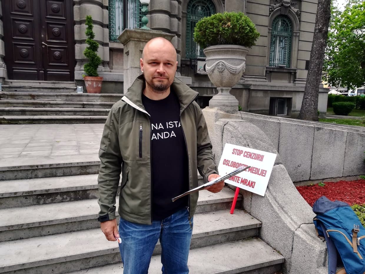 Nonic gotov protest foto JV J A