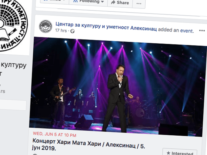 hari alekinac foto printscreen