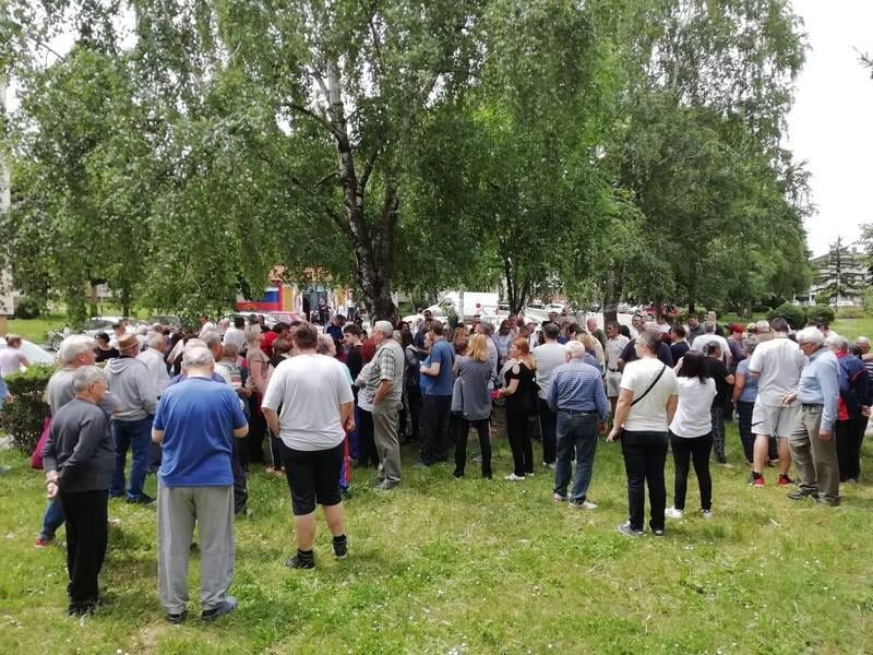 Dubocica okupljanje gradjana foto FB Dubocica u srcu