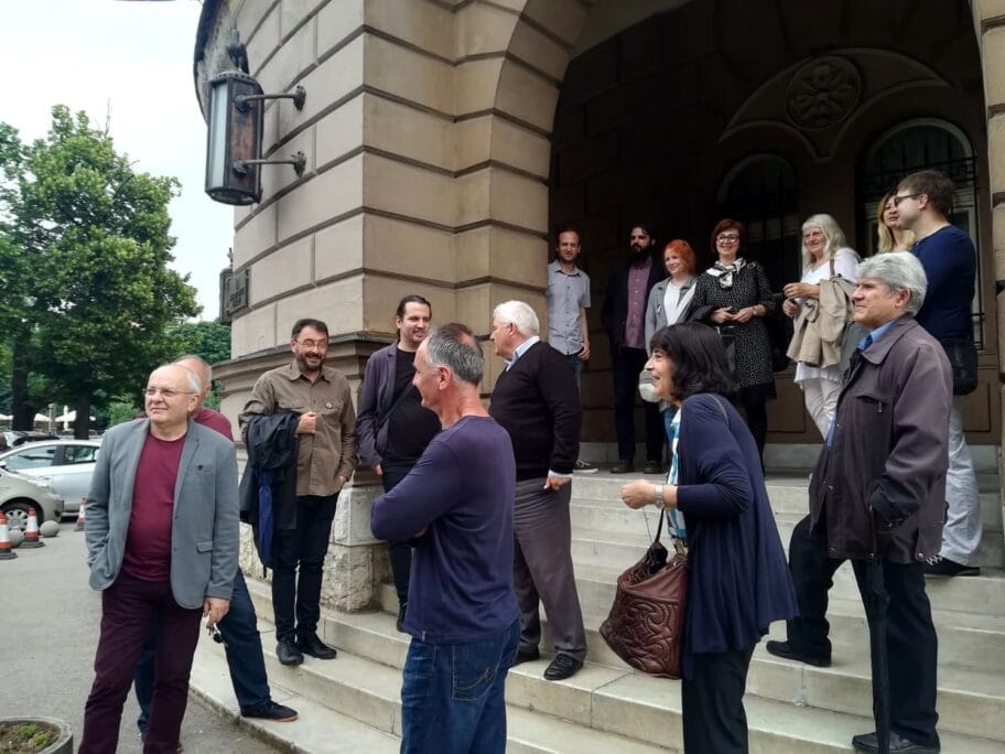 Protest Fakultet umetnosti8 foto JV