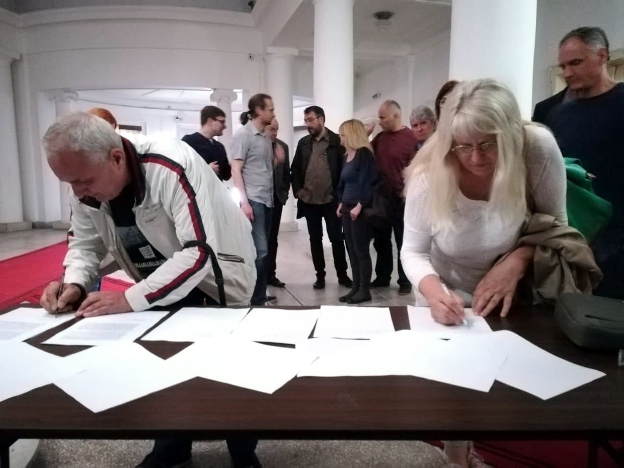 Protest-Fakultet-umetnosti1;-foto:-JV