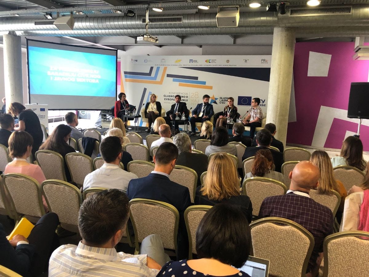 Građani - fokus svih aktivnosti vezanih za EU integracije 1 Konferencija Glasno i jasno o Evropskoj uniji foto Media centar Nis