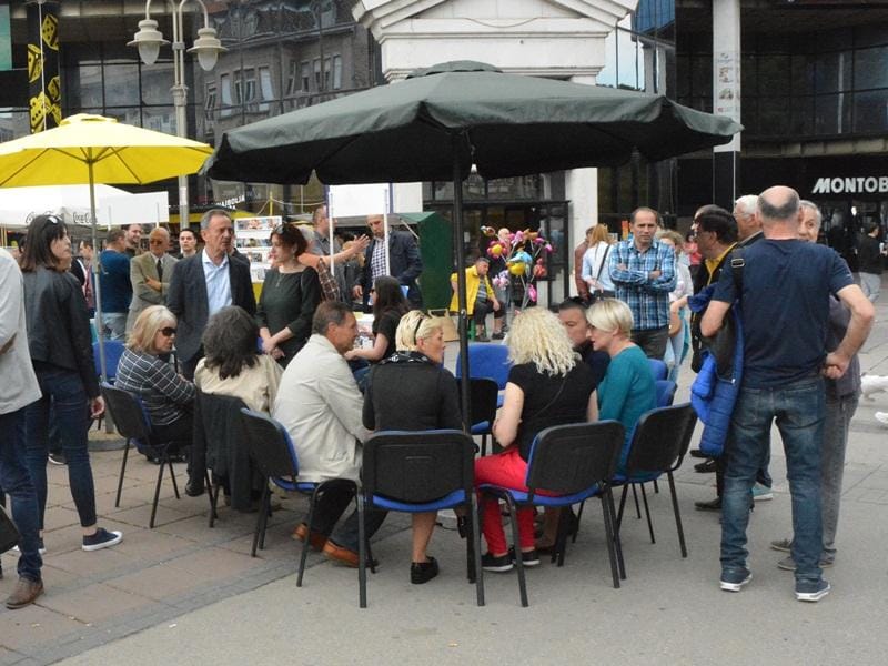 Opozicija i ove subote poziva građane u “zonu slobode” kod "Kalče" 10 zona slobode foto szs