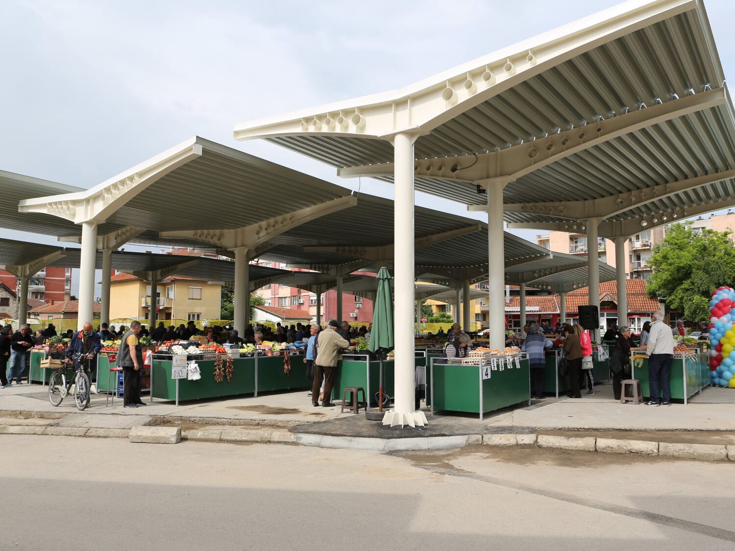 Pijaca Aleksinac foto EU PRO