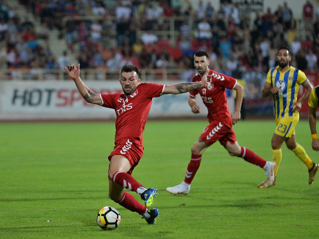Aleksandar Stanisavljevic Nermin Haskic Radnicki Makabi foto Juzne vesti Vanja Keser