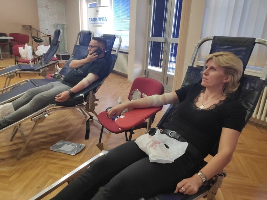 Dobrovoljni davaoci krvi foto V M R