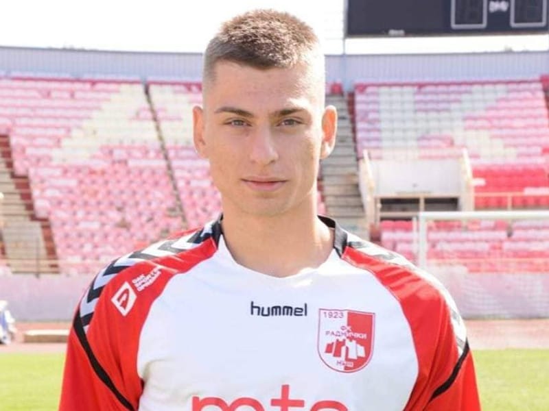 Sin Ivana Krstića Belog u prvom timu Radničkog 1 ivan krstic