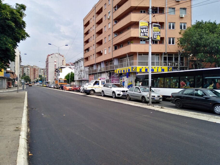 Guzva Bulevar Nemanjica 2 foto Juzne vesti Vanja Keser