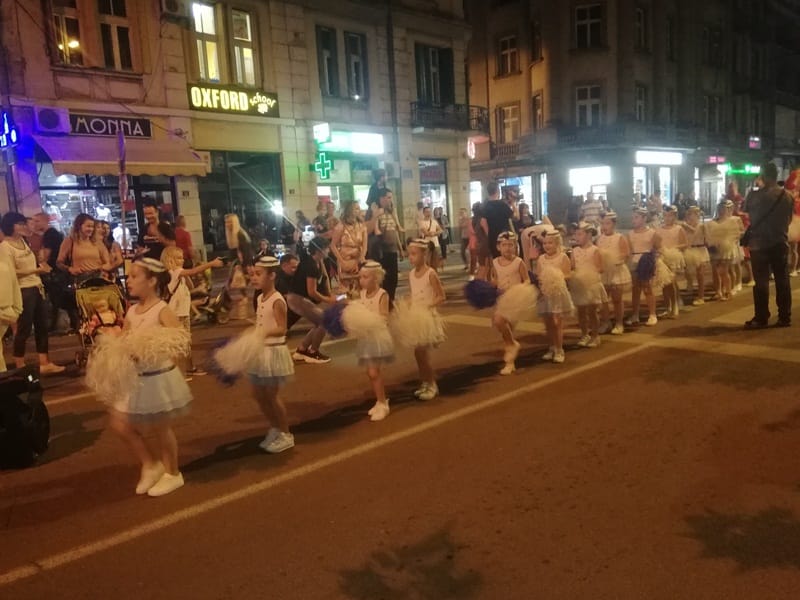 Mazoretkinje Leskovacko leto 2019 foto S S