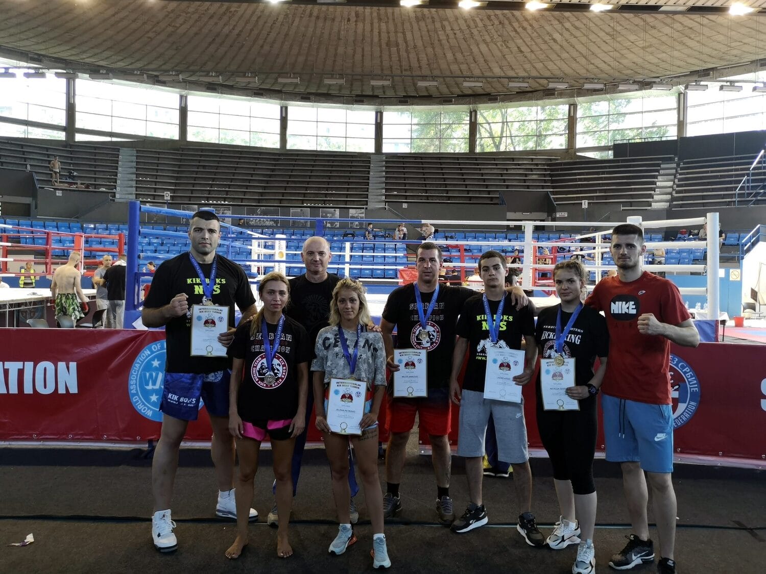 Kik boks klub Nis Trofej Beograda foto Kik boks klub Nis scaled