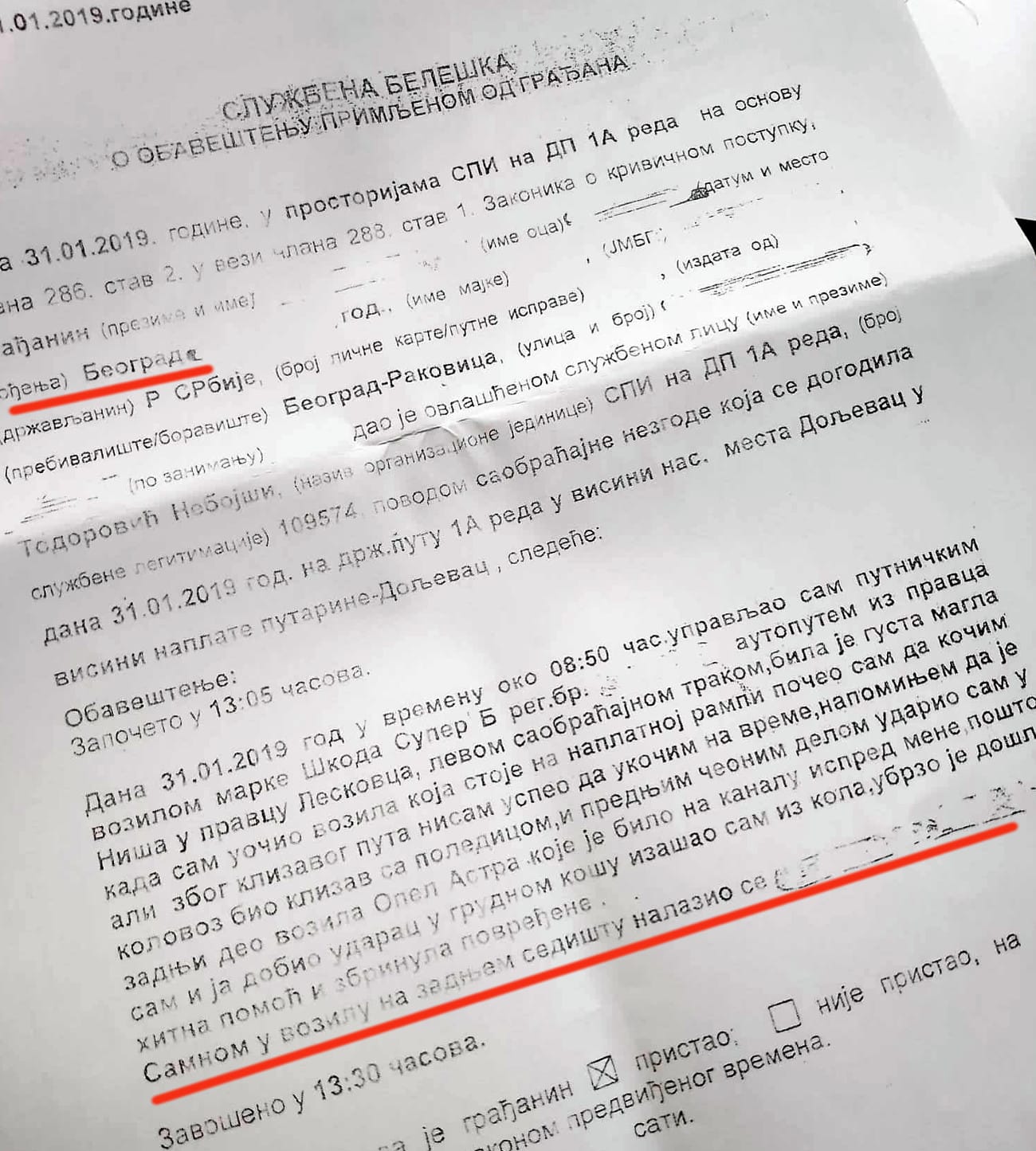 beleska-vozac-foto-JV